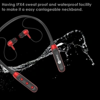 BEPRO TANDAV_002 Bluetooth Headset - Red