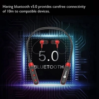 BEPRO TANDAV_002 Bluetooth Headset - Red