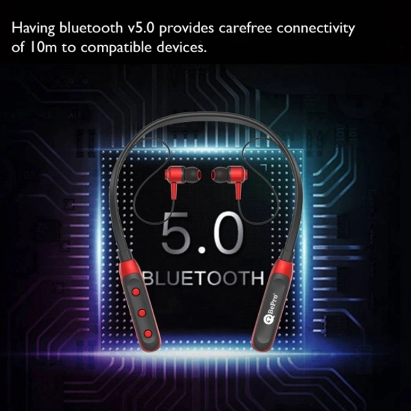 BEPRO TANDAV_002 Bluetooth Headset - Red