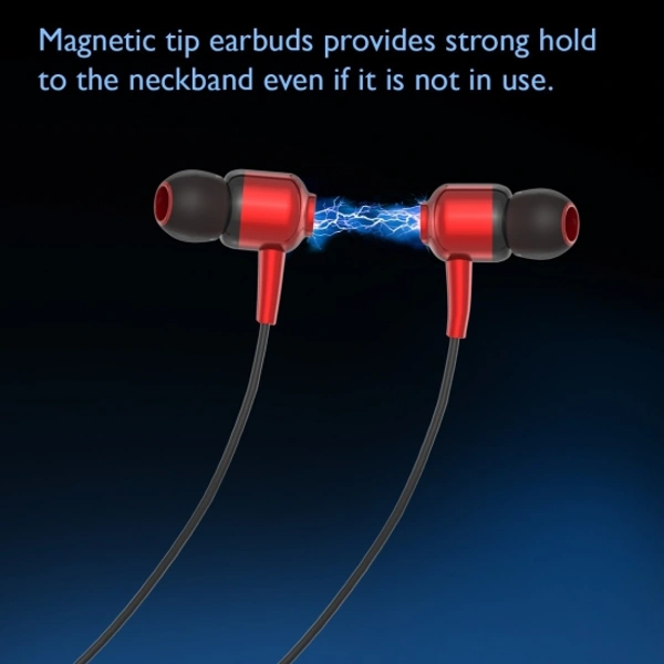 BEPRO TANDAV_002 Bluetooth Headset - Red