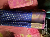 Cotton Silk Sarees   - Blue