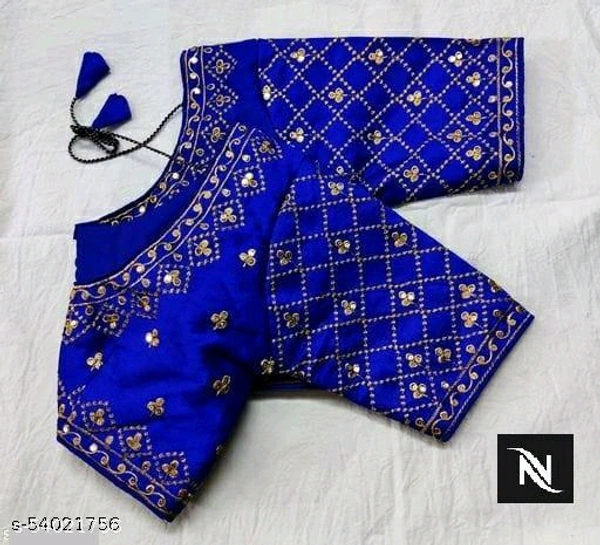 Classy Women Blouses - Blue, 40 Alterable