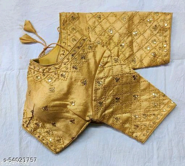 Classy Women Blouses - Golden, 40 Alterable