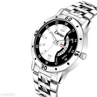 Trendy Men Watch  - Black, Free Size