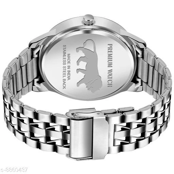 Trendy Men Watch  - Black, Free Size
