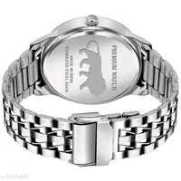 Trendy Men Watch  - White