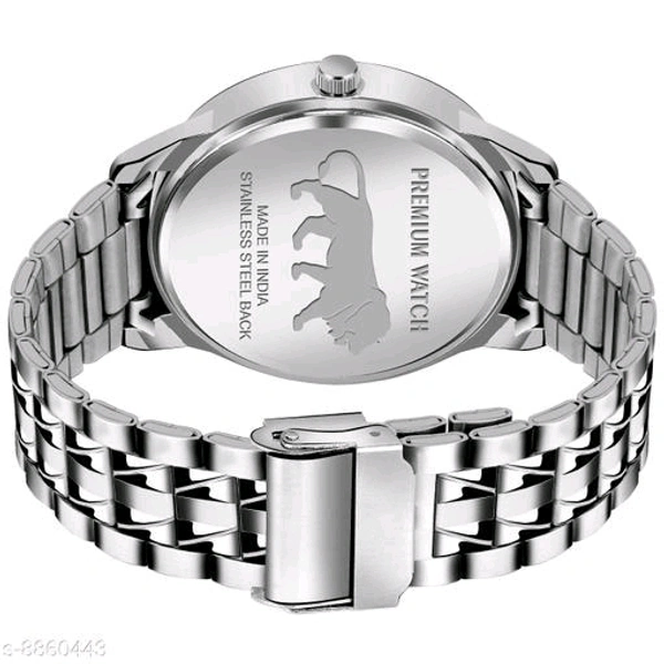 Trendy Men Watch  - White