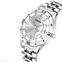 Trendy Men Watch  - White