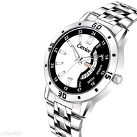 Trendy Men Watch  - White