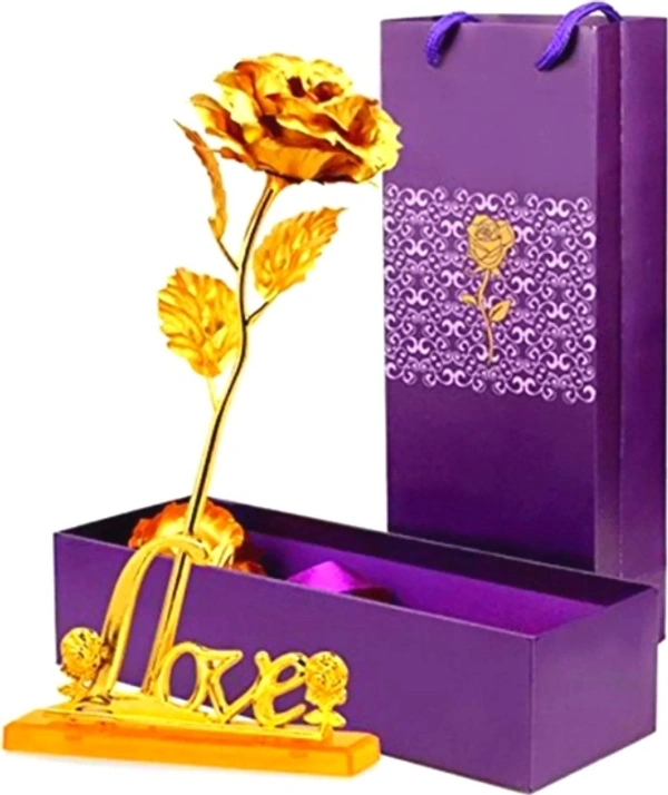 Piybha Store Artificial Flower, Soft Toy, Showpiece Gift Set