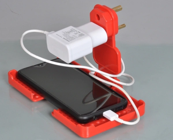 Mobile Holder Red Color Charging Pad Charging Pad - Red, Free