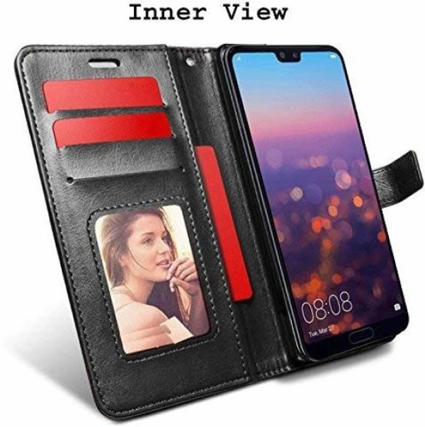 Filp Cover for MI Redmi 10 Prime - Black