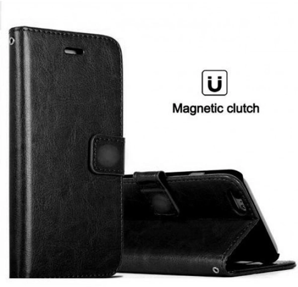 Filp Cover for MI Redmi 10 Prime - Black