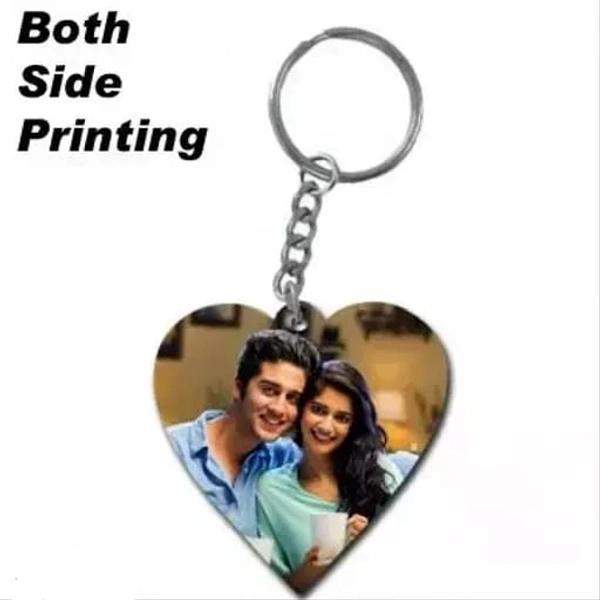 Attractive Customized Photo Keychain(Both Sides Available)
