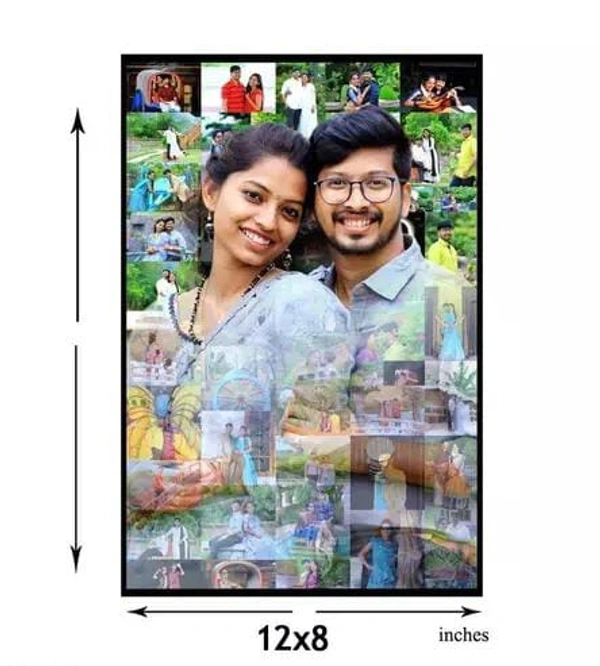 mosaic photo frame 12x8