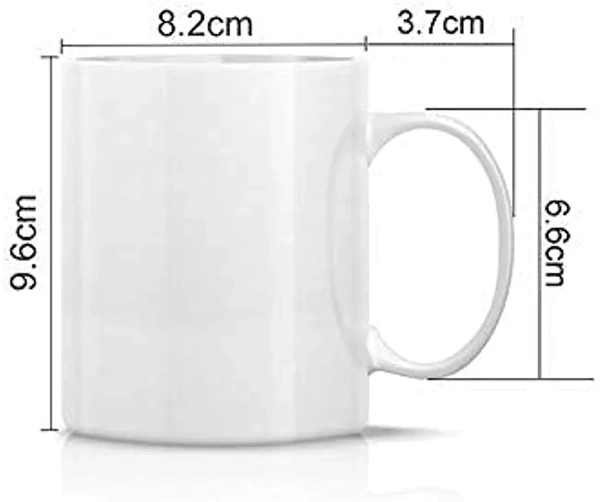 SHASTA SHOPPING Normal Customized Cofee Mug  - 300ML