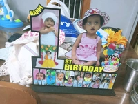 Shasta Shopping  1ST Birthday Photo Frame - 12×12 Inc