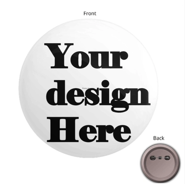 Shasta Shopping  Custom Button Badge - 5.8 Cm