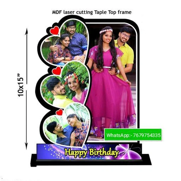 Personalized Unique table  stand Photo Frames 10×15 inc - 10×15