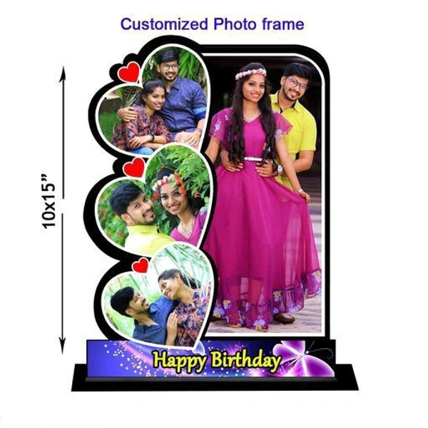 Personalized Unique table  stand Photo Frames 10×15 inc - 10×15