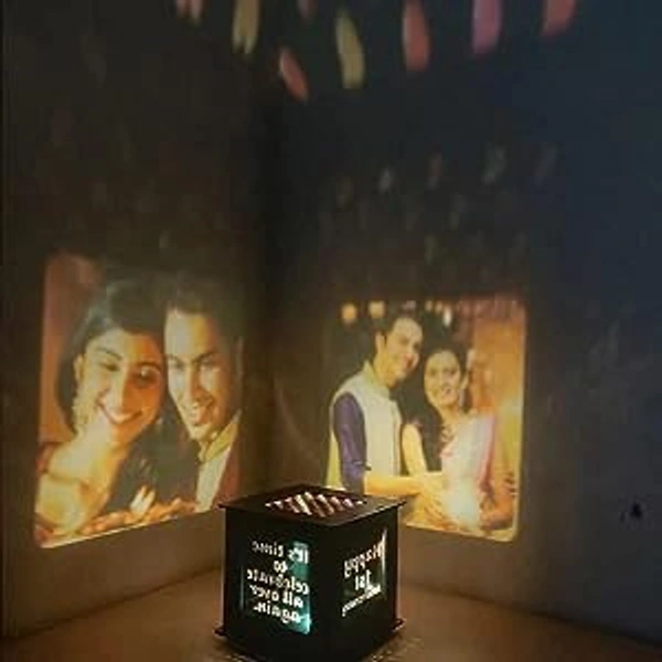 Shasta Shopping  rotating shadow box