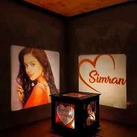 Shasta Shopping  rotating shadow box