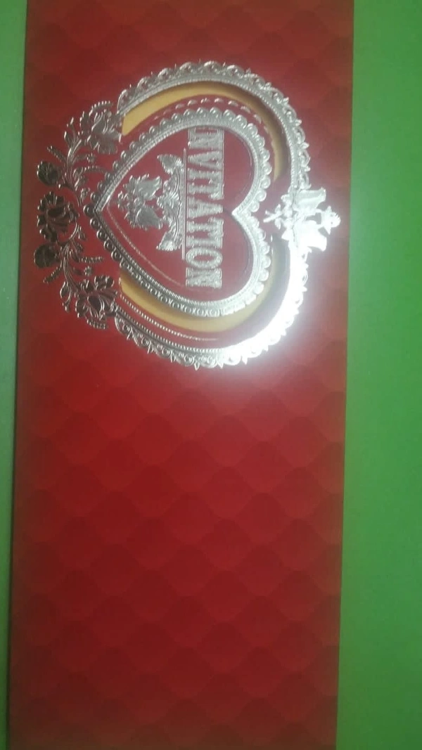 shastashopping Customized Invitation Card - Red