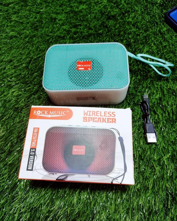 ROCK MUSIC ROCK MUSIC RM BT- 597FMLD Bluetooth Speakers 5 W Bluetooth Speaker - Red