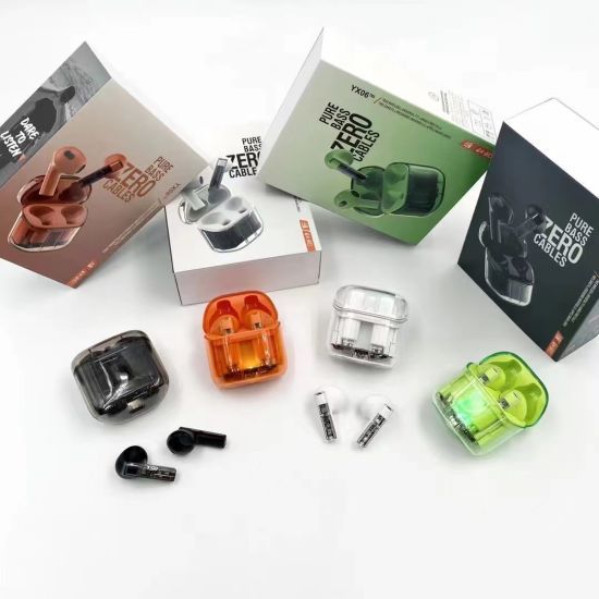 Transparent best sale bluetooth earbuds