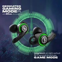Wings Phantom 200 Wireless Earbuds - Black