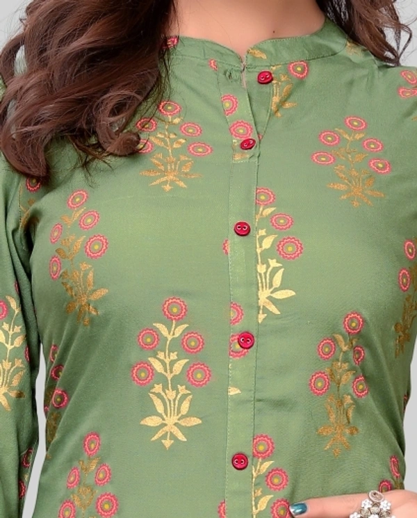 Vbuyz Women Printed Straight Kurta