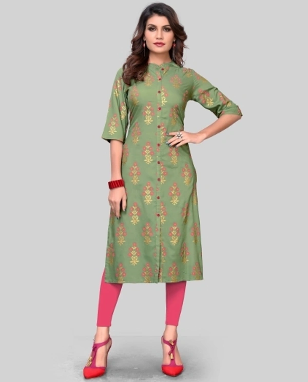 Vbuyz Women Printed Straight Kurta