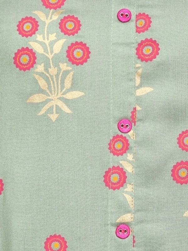 Vbuyz Women Printed Straight Kurta