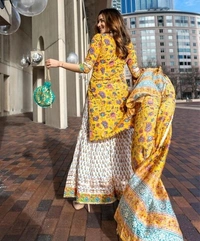Ratrani Women Sharara Kurta Set  - M, L, XL, XXL