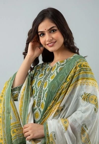 Vagis Beatiful Woment Kurta Dupatta Set  - S , M, L, XL, XXL , XXXL