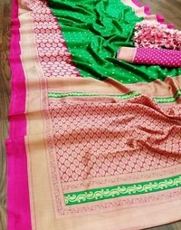 Pisara Printed Daily Wear Art Silk Sarees  - Free Size 