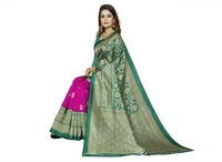 Fashion Art Silk ( Light Green ) - free Size 