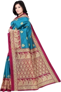 Printed Fashion Art Silk Sarees  - Free Size 