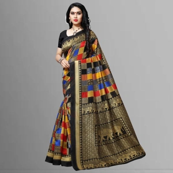Maysore Silk Sarees (Multicolour) - Free Size 