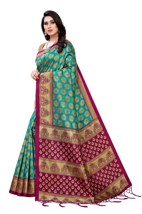 Bhagalpuri Silk Sarees  - Free Size 