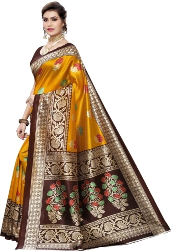 Kanjivaram Cotton Silk Saree - free Size 