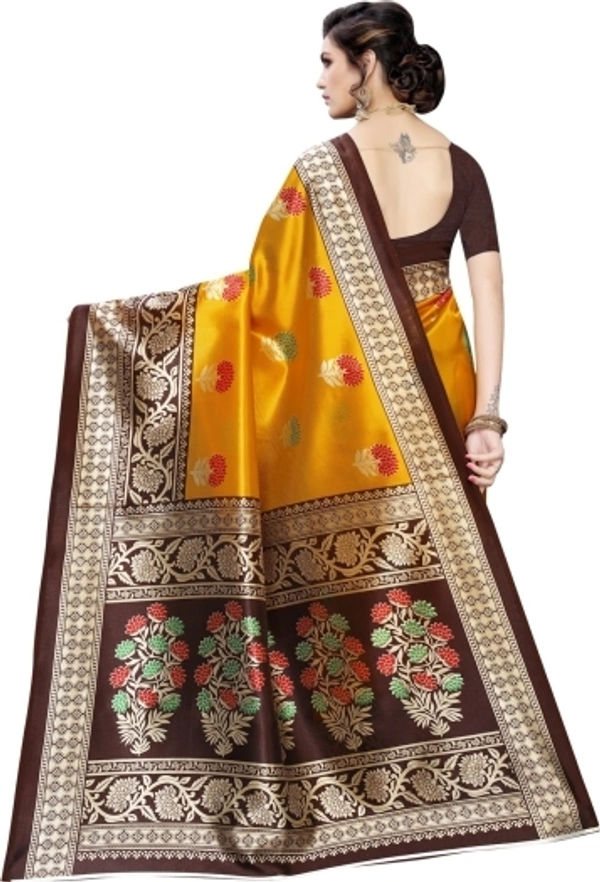 Kanjivaram Cotton Silk Saree - free Size 