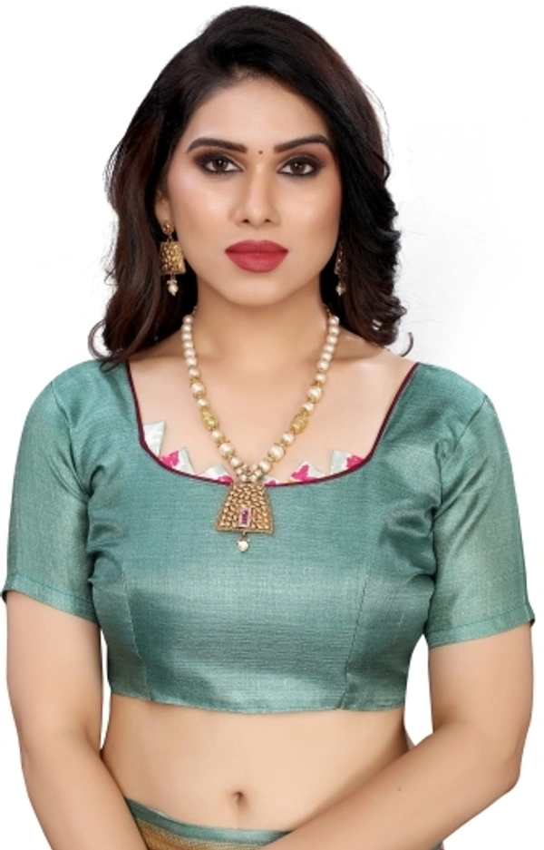Ikkat Khadi Silk Saree - free Size 