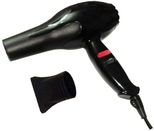 Nirvani 2888 Professional Salon Style Hair Dryer For Man & Woman 2 Speed 2 Heat Setting Hair Dryer - Black
