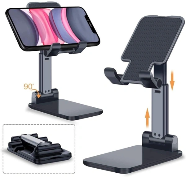 The Smart House Mobile Holder Stand Adjustable And Foldable For Phones Compatible With All Mobile Phones / Ipad 