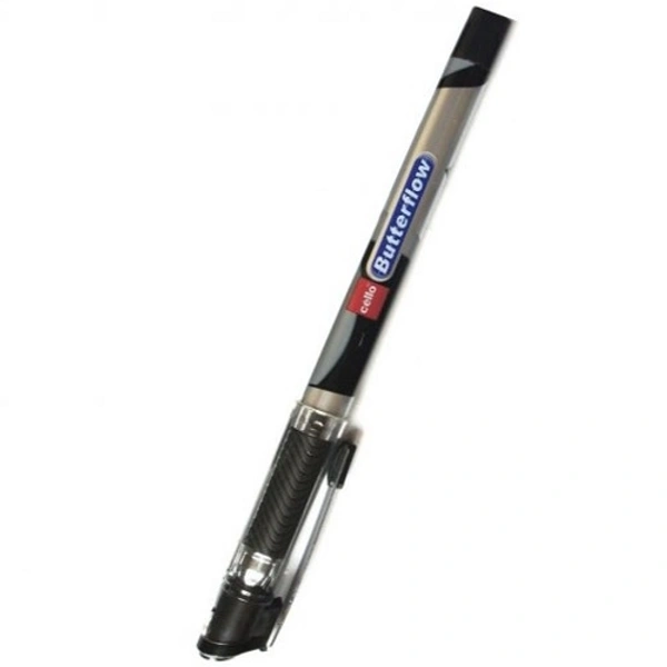 Cello Butterflow Black Ball Pen 