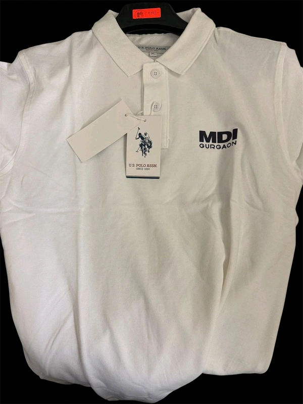 US Polo Tshirt (White)  - L