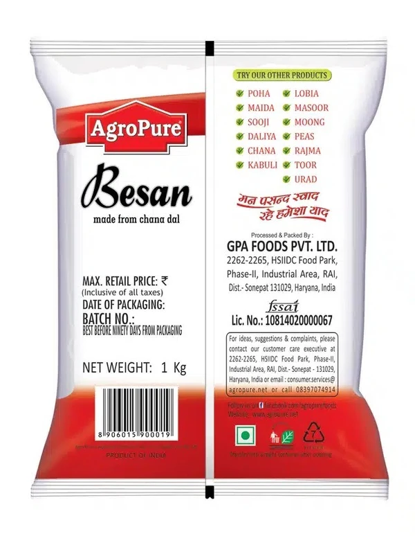 Agropure Besan 1 kg