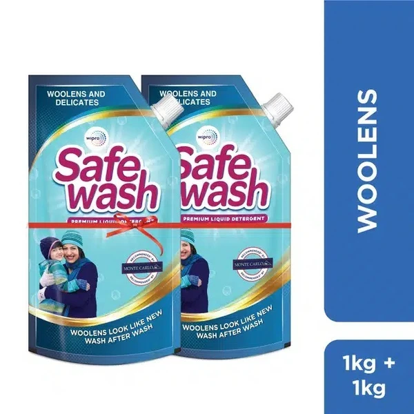 Safewash Woollen Wash 2X1 Kg (Buy 1 Get 1 Free)