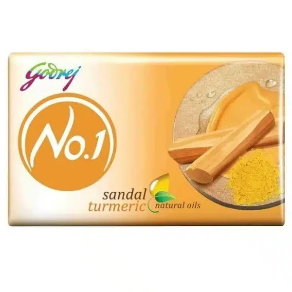 Godrej No.1 Sandal and Turmeric Soap 5X100 g (Buy 4 Get 1 Free)